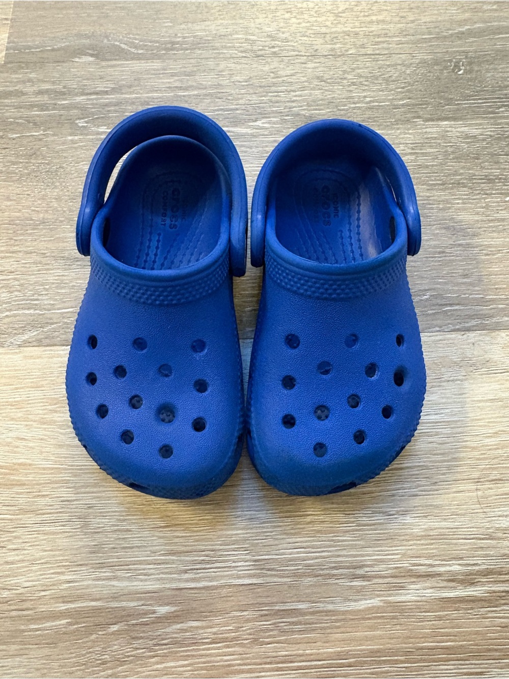 CROCS Toddler C8 Classic Clog in Blue